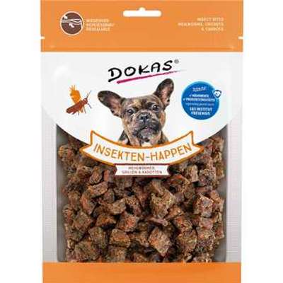 tests-DOKAS Insekten-Happen Mehlwürmer, Grillen, Karotte-Bild