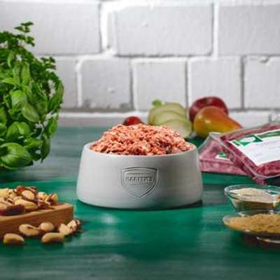 tests-BARFER'S Pferdebrustbein gewolft-Bild