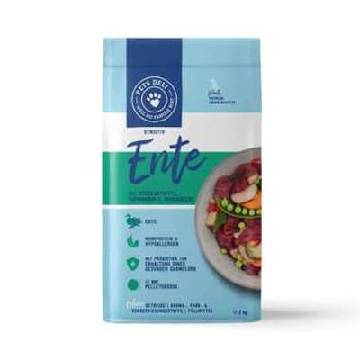 tests-Pets Deli "Sensitiv" Ente mit Süßkartoffeln, Topinambur und Aroniabeere-Bild