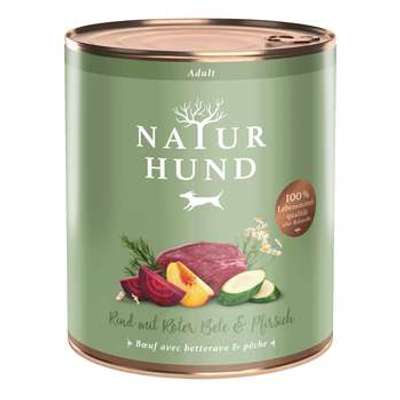 tests-Terra Canis Naturhund | Adult Rind mit Roter Bete und Pfirsich-Bild
