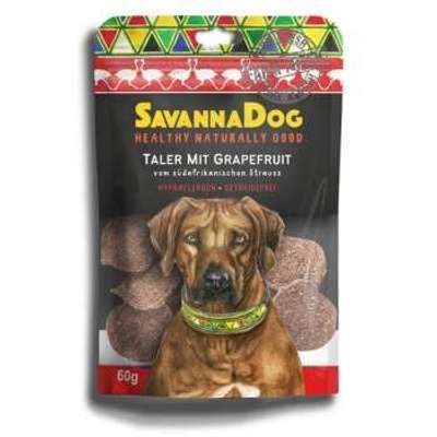 tests-SavannaDog vom südafrikanischen Strauß Taler mit Grapefruit-Bild