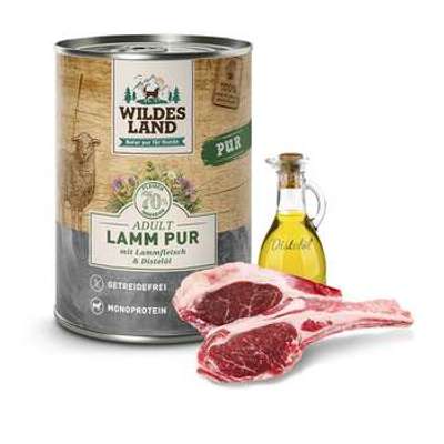 tests-Wildes Land Lamm mit Distelöl | PUR Adult-Bild