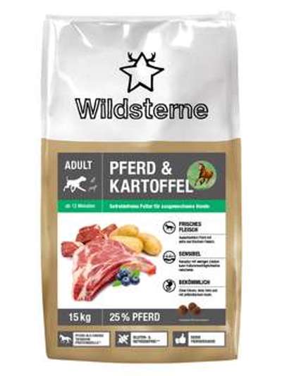 tests-Wildsterne Pferd & Kartoffel Adult-Bild