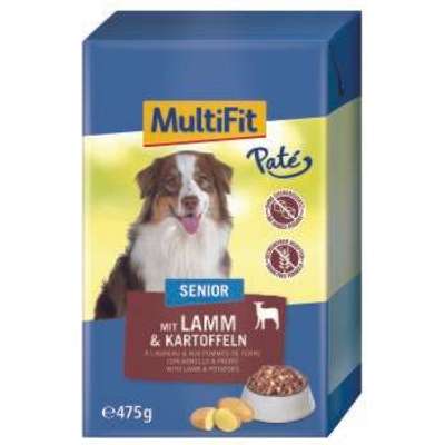 tests-MultiFit in Paté Senior mit Lamm & Kartoffeln-Bild