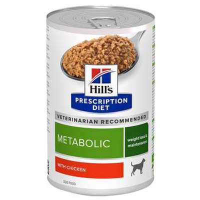 tests-Hills Prescription Diet Metabolic Gewichtsmanagement mit Huhn-Bild
