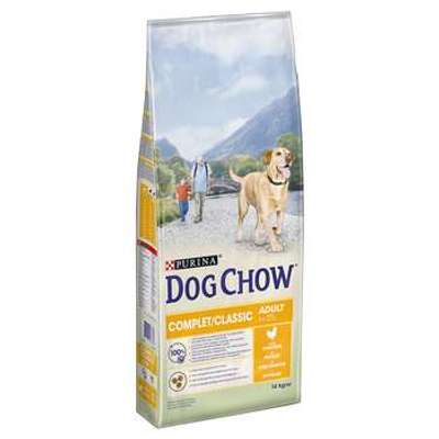 tests-Dog Chow PURINA Complet/Classic mit Huhn-Bild