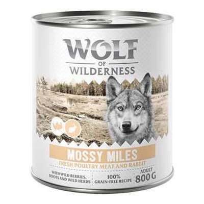 tests-Wolf of Wilderness Adult - Mit viel frischem Geflügel - Mossy Miles - Geflügel mit Kaninchen-Bild