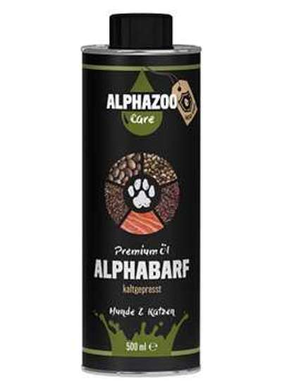 tests-ALPHAZOO Alpha Barf Futteröl für Hunde & Katzen I Omega 3 6 9 zum Barfen-Bild