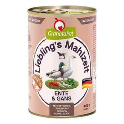 tests-GranataPet Liebling's Mahlzeit Ente und Gans-Bild