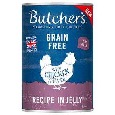 tests-Butcher's Original Getreidefrei für Hunde - mit Huhn in Gelee-Bild