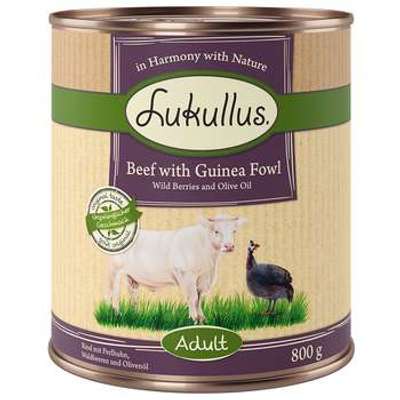 tests-Lukullus  Naturkost - Adult Rind & Perlhuhn (getreidefrei)-Bild