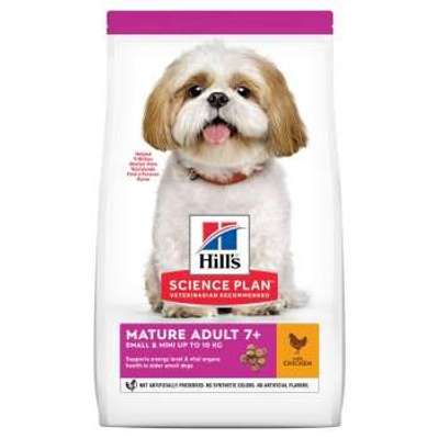 tests-Hills Hill's Science Plan Small & Miniature Senior, Mature Adult 7+, Huhn-Bild