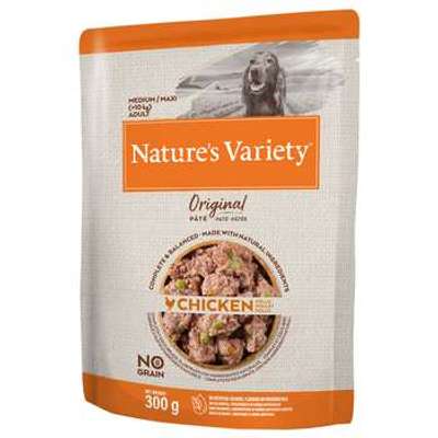 tests-Nature's Variety Original Paté No Grain Medium/Maxi Adult - Huhn-Bild
