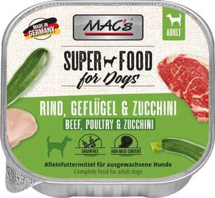 tests-MAC's Rind, Geflügel & Zucchini-Bild