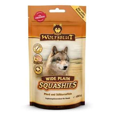 tests-Wolfsblut Wide Plain - Pferdefleisch und Süßkartoffel - Squashies-Bild