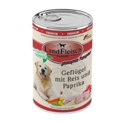 tests-LandFleisch Dog Classic Senior Geflügel, Reis & Paprika-Bild