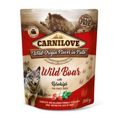 tests-Carnilove Dog Pouch Paté - Wild Boar with Rosehips-Bild