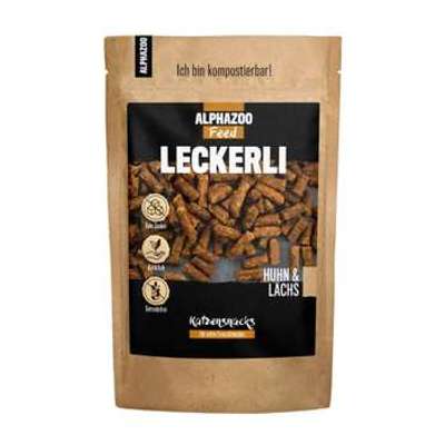 tests-ALPHAZOO Leckerli Huhn und Lachs-Bild