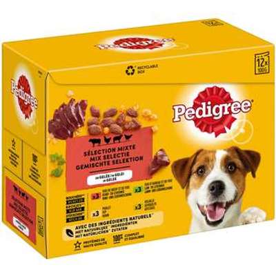 tests-Pedigree Pouch Adult Gem. Selektion Multipack 1-Bild
