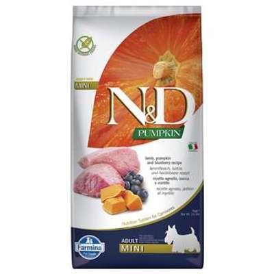 tests-Farmina N&D Pumpkin Adult Mini mit Lamm und Blaubeeren-Bild