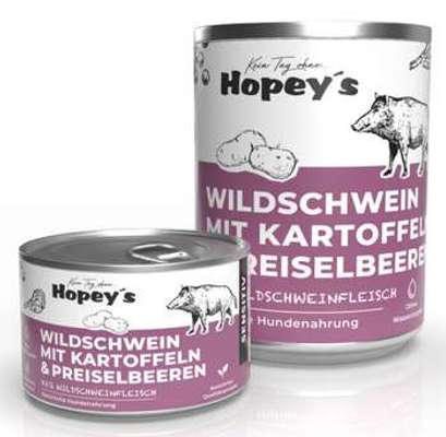 tests-Hopey's Wildschwein mit Kartoffeln und Preiselbeeren-Bild