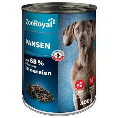 tests-ZooRoyal Hunde-Nassfutter mit Pansen-Bild