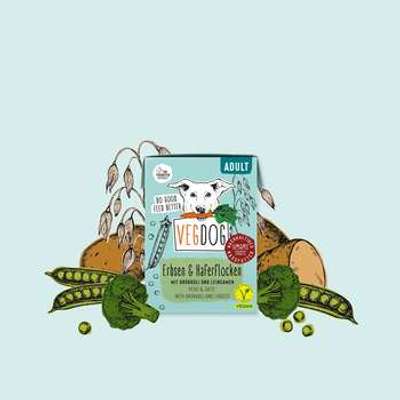 tests-VEGDOG Nassfutter ADULT Tetra Pak-Bild