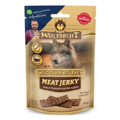 tests-Wolfsblut Wild Duck & Turkey - Meat Jerky-Bild