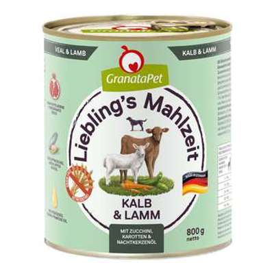 tests-GranataPet Liebling's Mahlzeit Kalb und Lamm-Bild