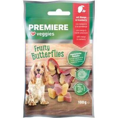 tests-Premiere I love veggie Snack Schmetterling-Bild