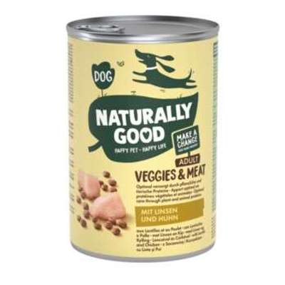tests-Naturally Good Veggies & Meat Linsen und Huhn-Bild