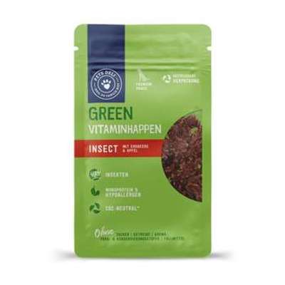 tests-Pets Deli "Green Vitaminhappen" Insect mit Apfel und Erdbeere-Bild