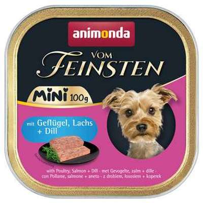 tests-Animonda vom Feinsten Adult Mini - mit Geflügel, Lachs + Dill-Bild