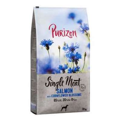 tests-Purizon Single Meat: Lachs mit Spinat und Kornblumenblüten-Bild