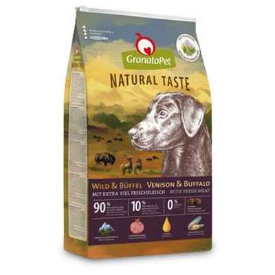 tests-GranataPet Natural Taste Trockenfutter Wild & Büffel-Bild