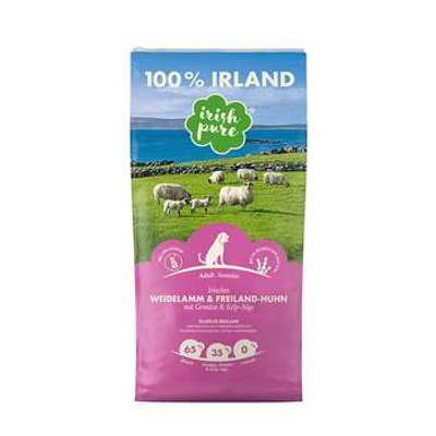 tests-Irish Pure Irisches Weidelamm & Freiland-Huhn mit Gemüse & Kelp-Alge-Bild