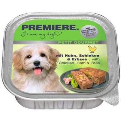 tests-Premiere Petit Gourmet Schlemmerkern Huhn, Schinken & Erbsen-Bild