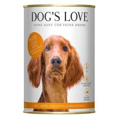 tests-Dog's Love Junior Pute mit Zucchini-Bild