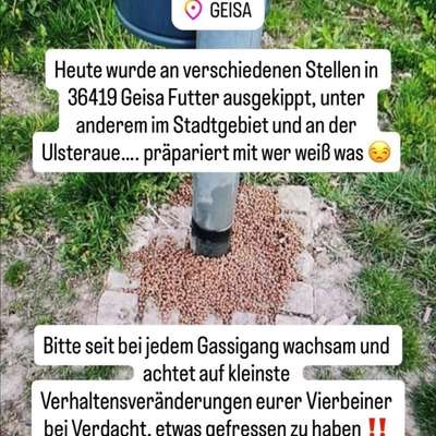 Giftköder-Giftköder im Stadtgebiet & Ulsteraue-Bild