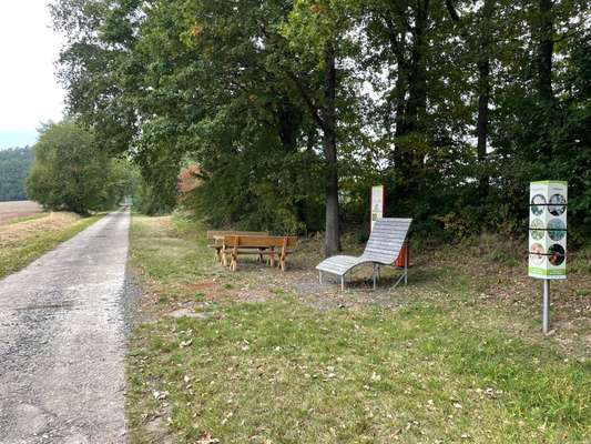 Hundeauslaufgebiet-Naturlehrpfad in Gerach-Bild