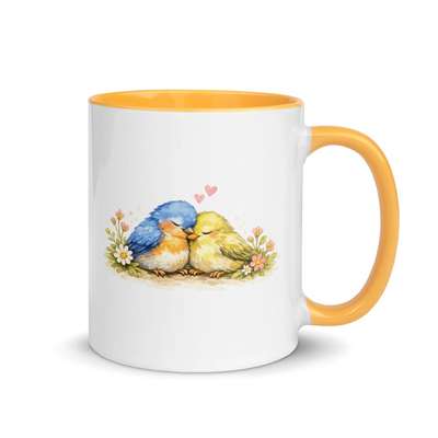 %{de_profession_title}-Love Birds Tasse-Bild