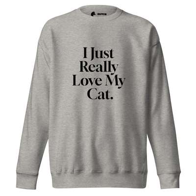 %{de_profession_title}-I Just Really Love My Cat Sweatshirt-Bild