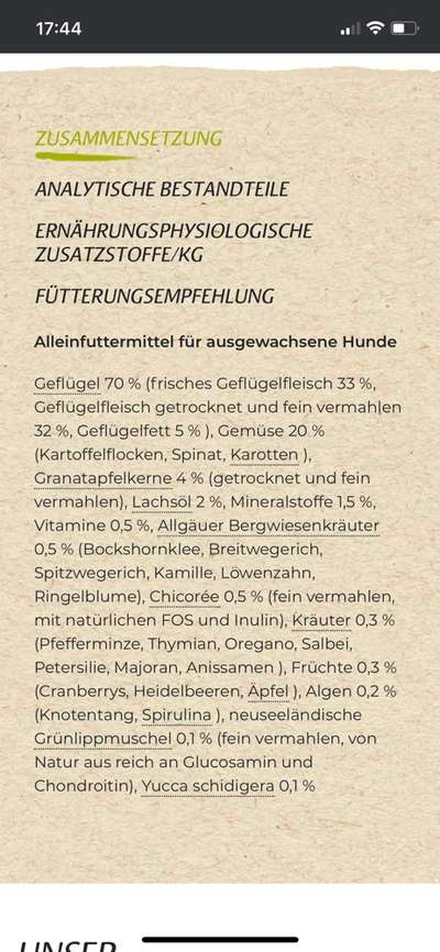 Gutes Trockenfutter mit hohem Fleischanteil-Beitrag-Bild