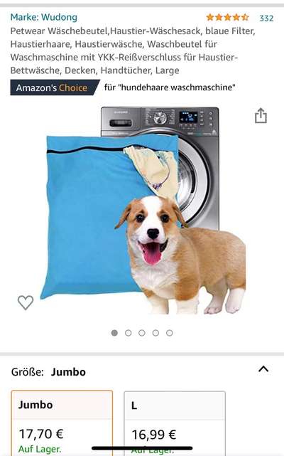 Hundehaare in der Waschmaschine-Beitrag-Bild