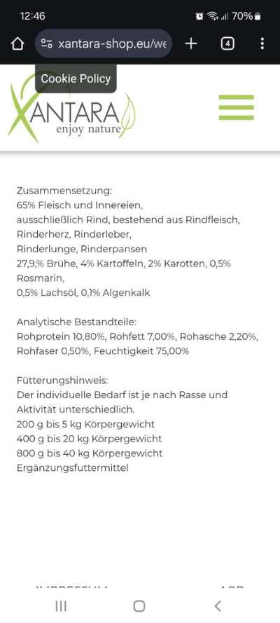 Hundefutter Xantara-Beitrag-Bild