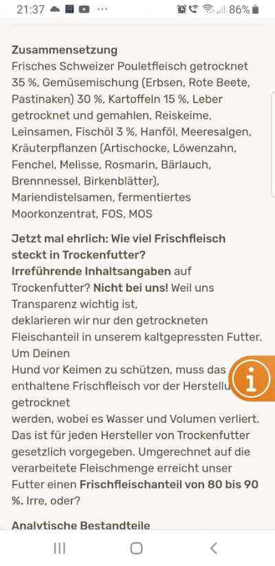 Gutes Trockenfutter mit hohem Fleischanteil-Beitrag-Bild