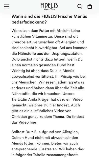 Fidelis Hundefutter-Beitrag-Bild