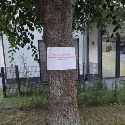 Giftköder-Hinweis auf Giftköder - Vitanas Residenz-Bild
