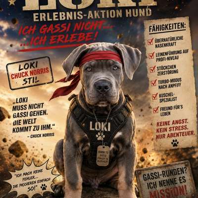 Hundetreffen-Große Abenteuer mit Loki-Bild