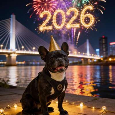 aktuelles Foto Gruppe Französische Bulldogge